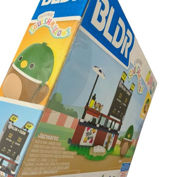 BLDR Original Squishmallows Squishbrik Avery's Ball Game 121 Pc New in Box - Picture 8 of 11